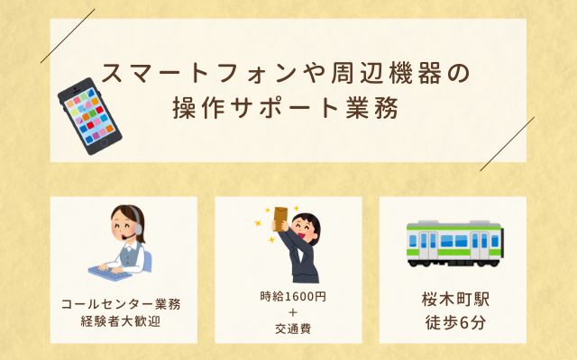 バイト先の写真