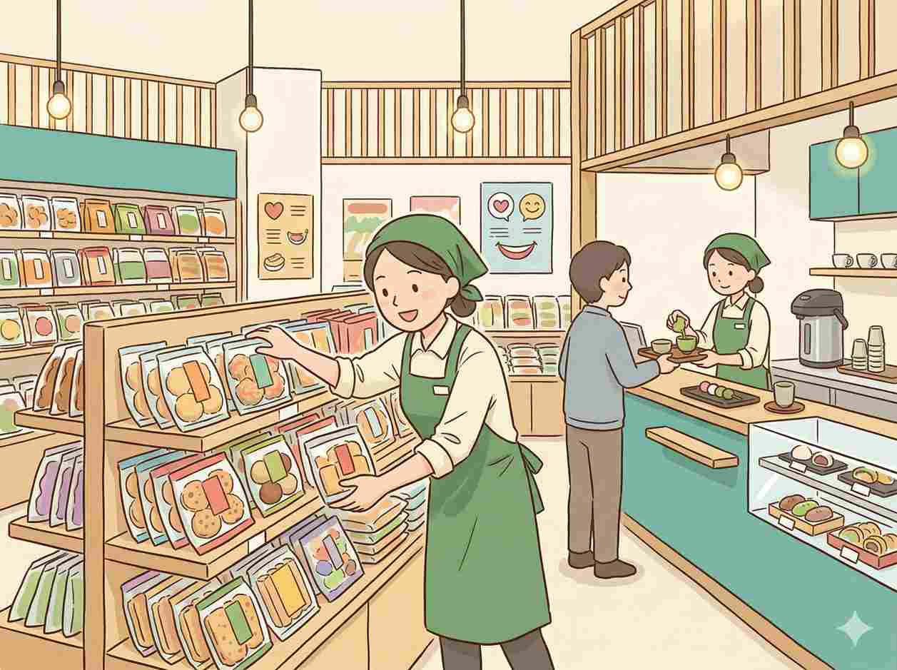 バイト先の写真