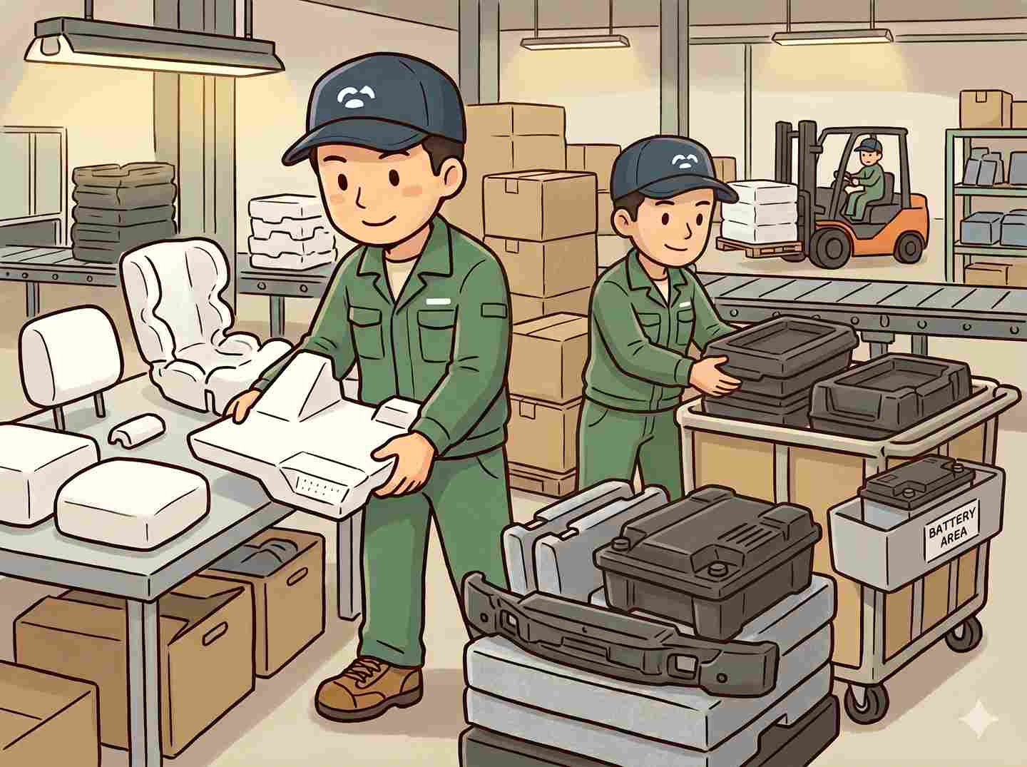 バイト先の写真