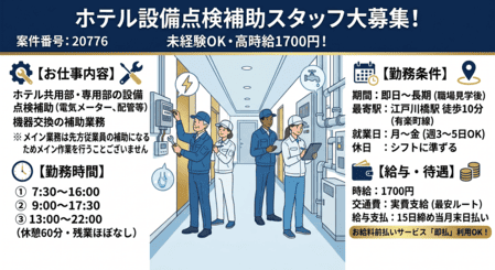 バイト先の写真