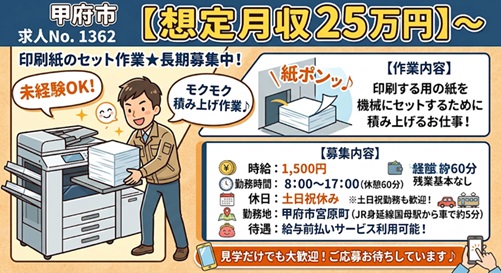 バイト先の写真