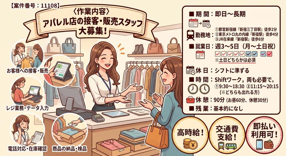 バイト先の写真