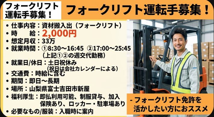 バイト先の写真
