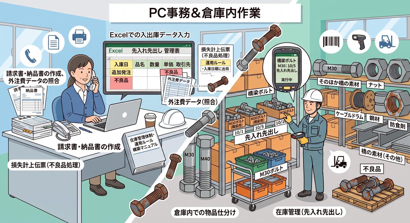 バイト先の写真