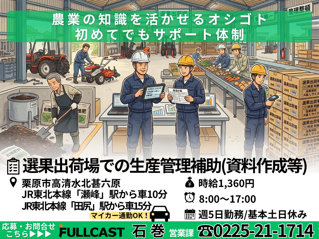 バイト先の写真