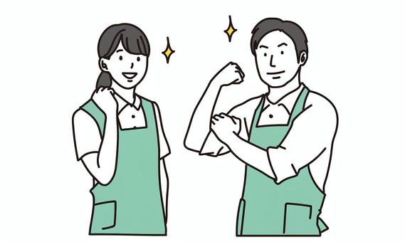 バイト先の写真