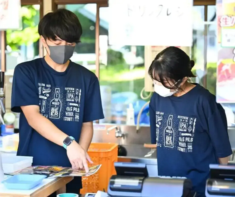 バイト先の写真